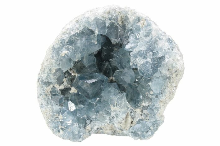 Sparkly Celestine (Celestite) Crystal Cluster - Madagascar #234337
